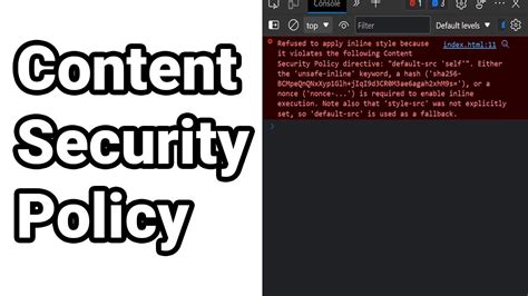 <b>Content</b> <b>Security</b> Policies (CSP) are a powerful tool to mitigate against Cross Site Scripting (XSS) and related attacks, including card skimmers, session hijacking, clickjacking, and more. . Because it violates the following content security policy directive imgsrc 39self